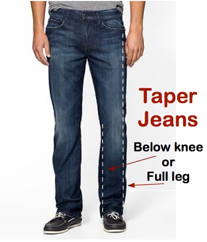 Jeans Tailor | Shorten Jeans | Taper 