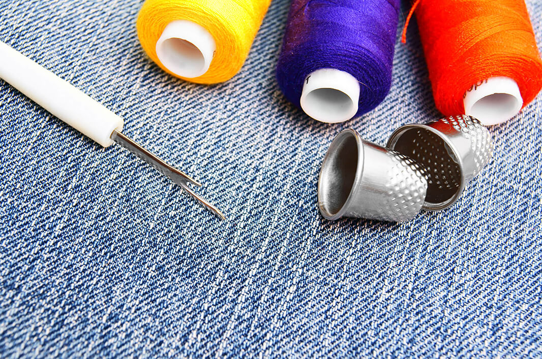 denim and sewing essentials