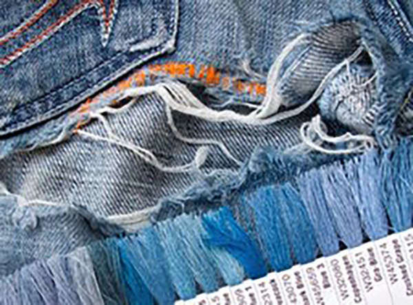 repairing denim